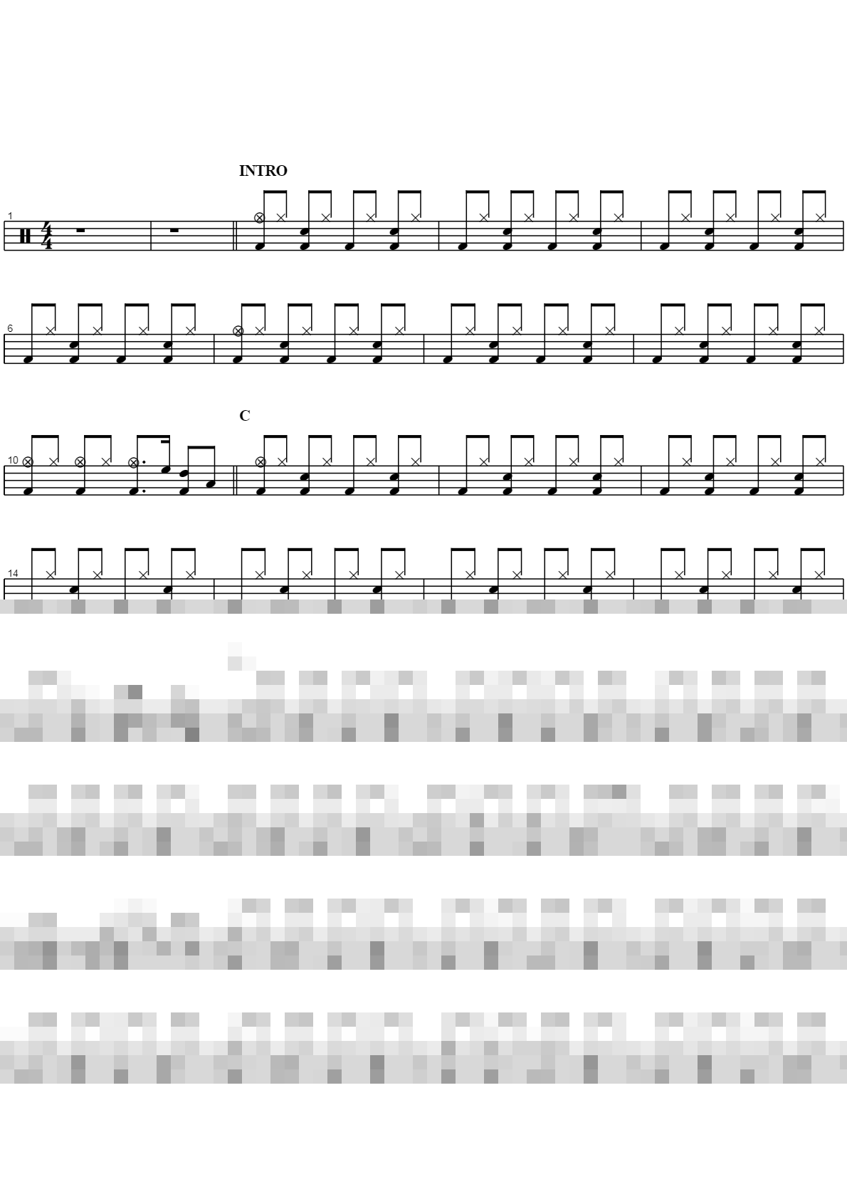 어부바 Sheet Music Preview