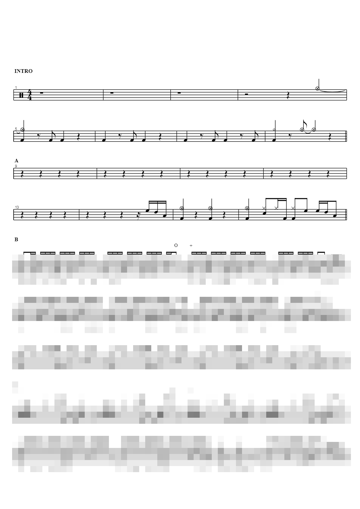 여자의 거울 Sheet Music Preview