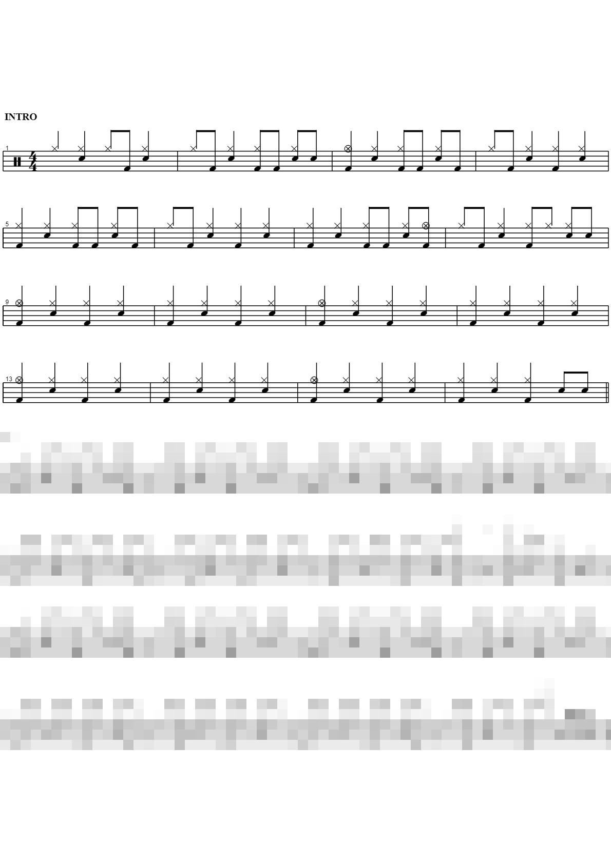 사랑은 연필로 쓰세요 Sheet Music Preview