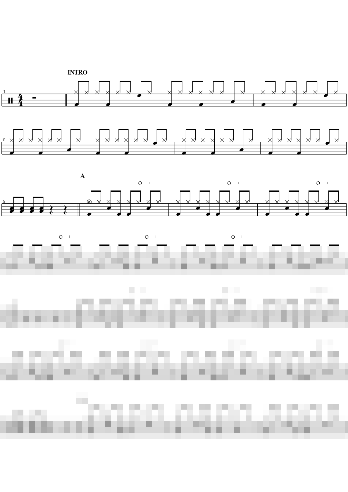 돌고 돌고 돌고 Sheet Music Preview