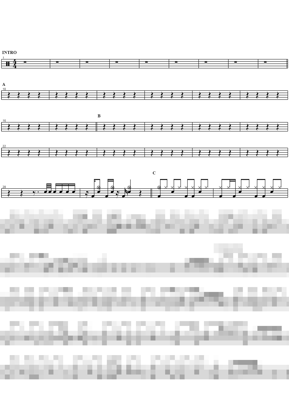 나에게로의 초대 Sheet Music Preview