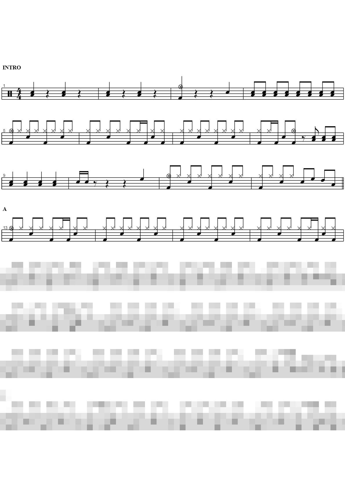 한강수 아리랑 Sheet Music Preview