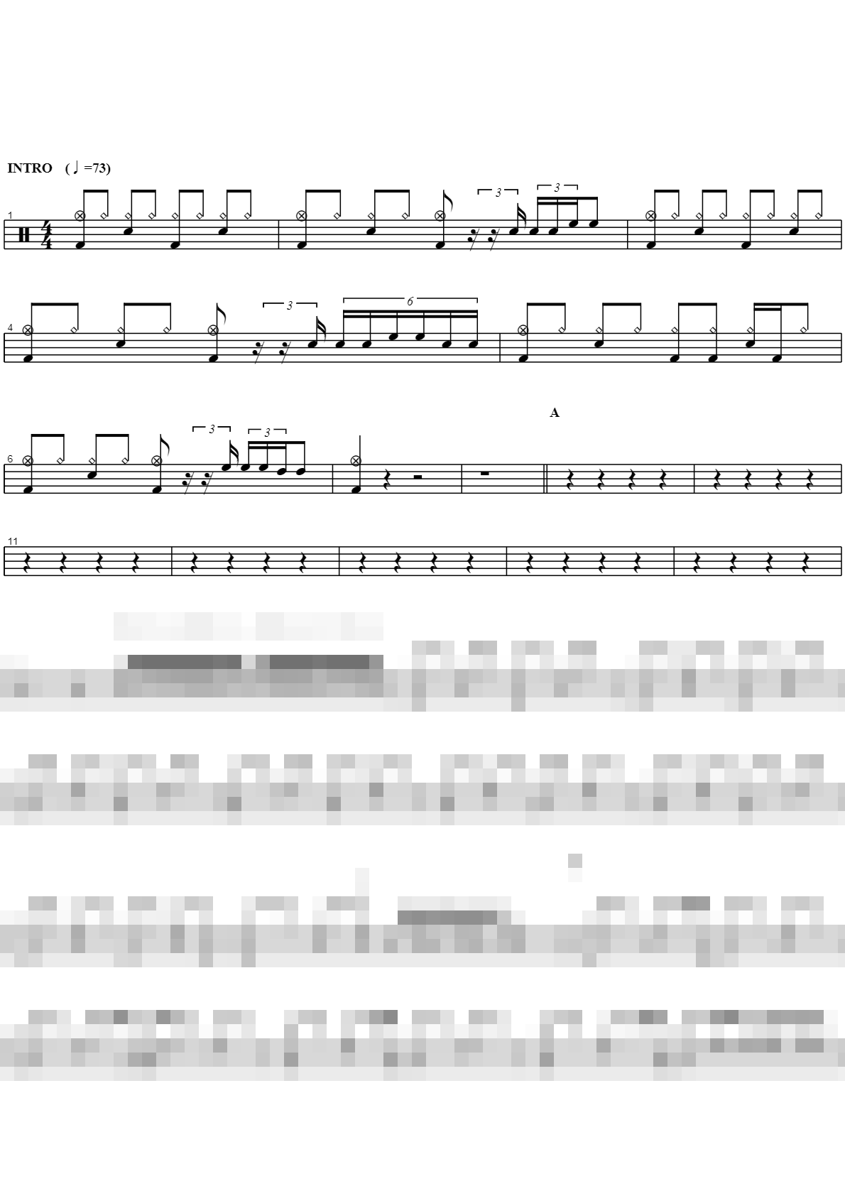 여와 남 Sheet Music Preview