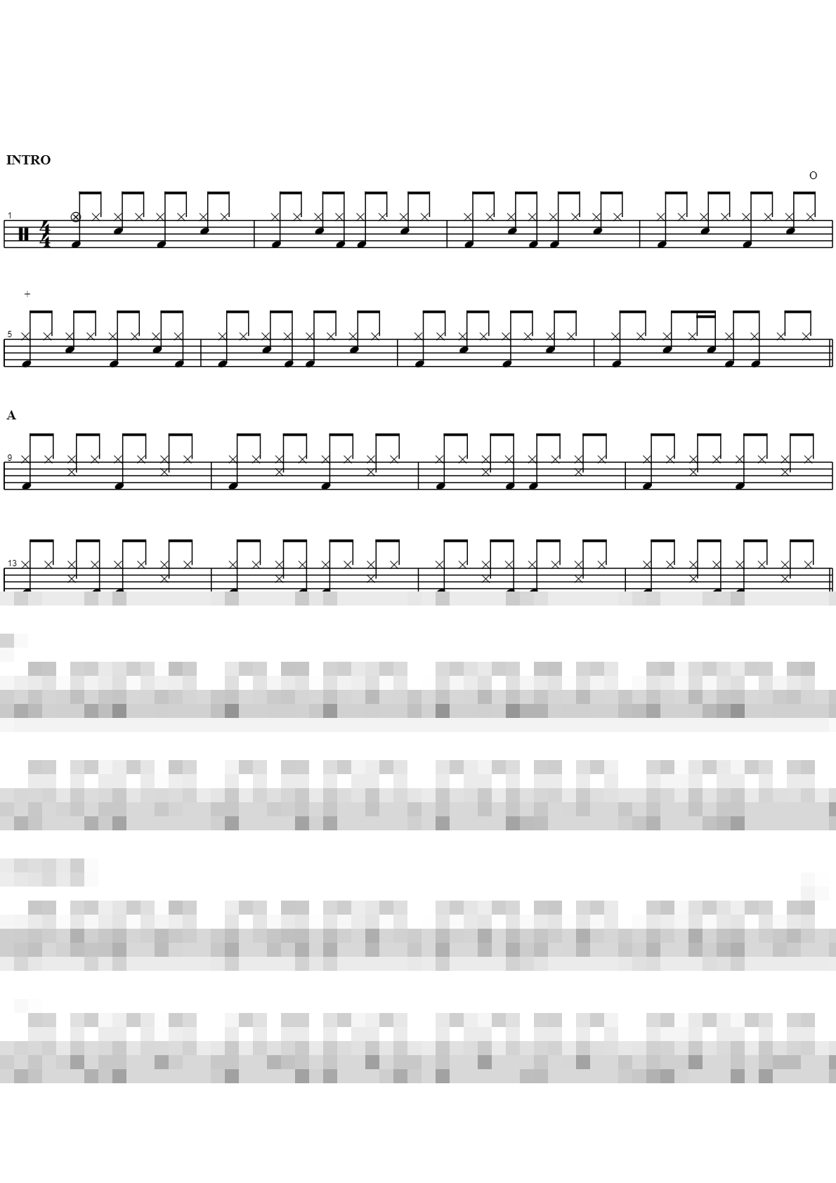 잊기로 했네 Sheet Music Preview