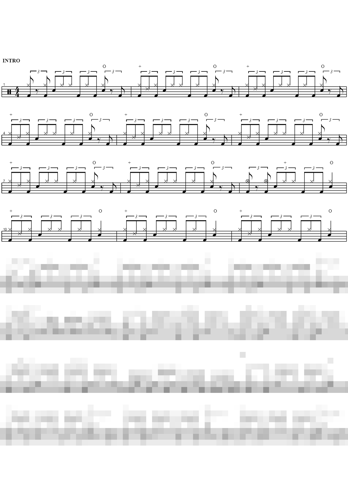 자존심 Sheet Music Preview