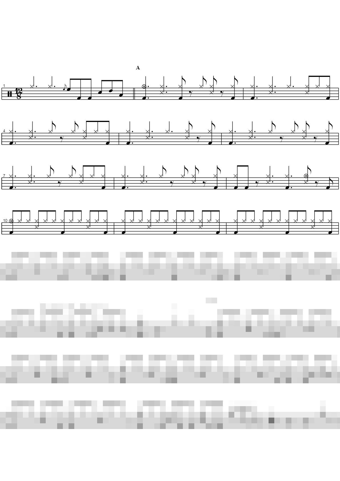 열애 Sheet Music Preview