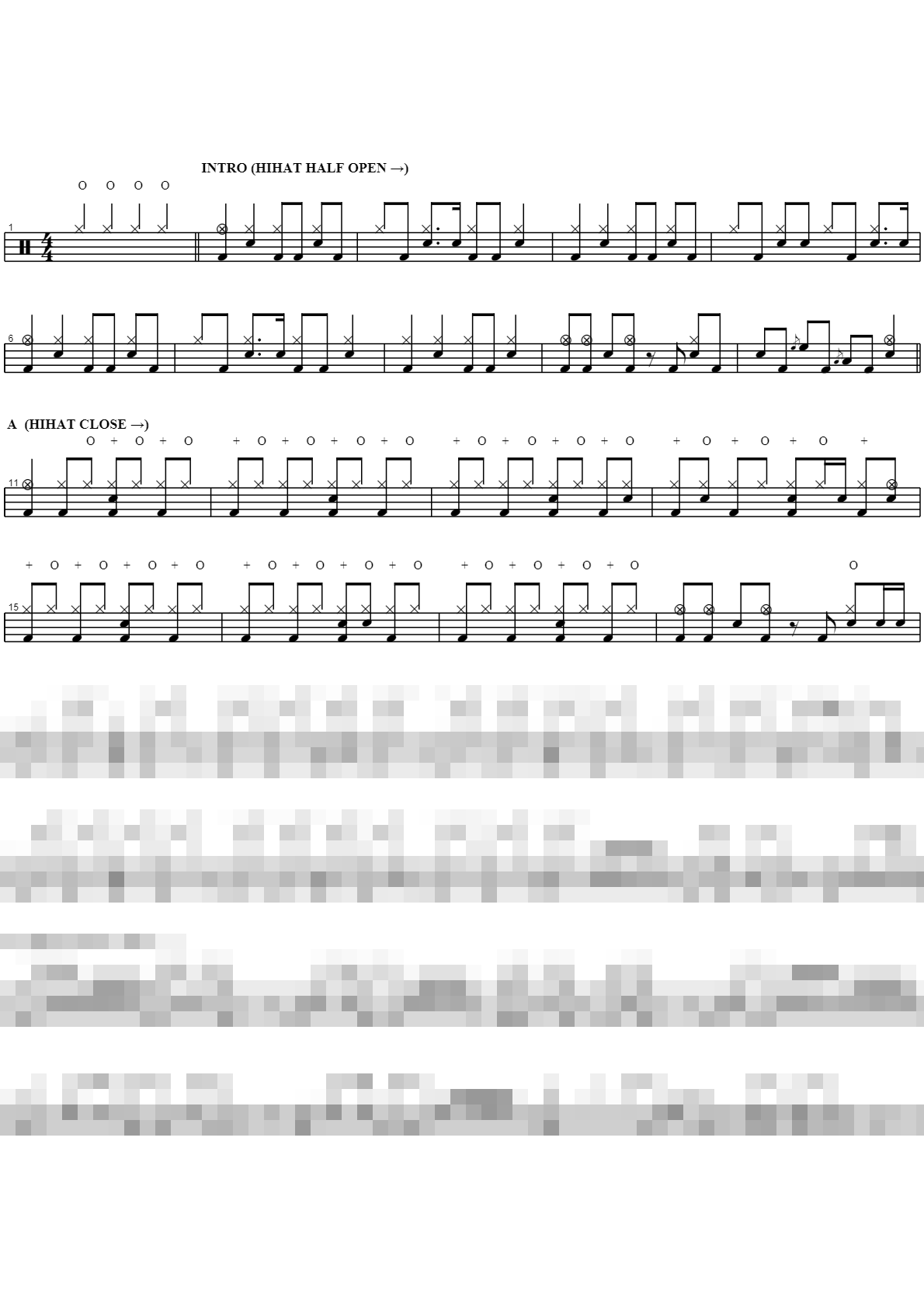 Peace N` Rock N` Roll Sheet Music Preview