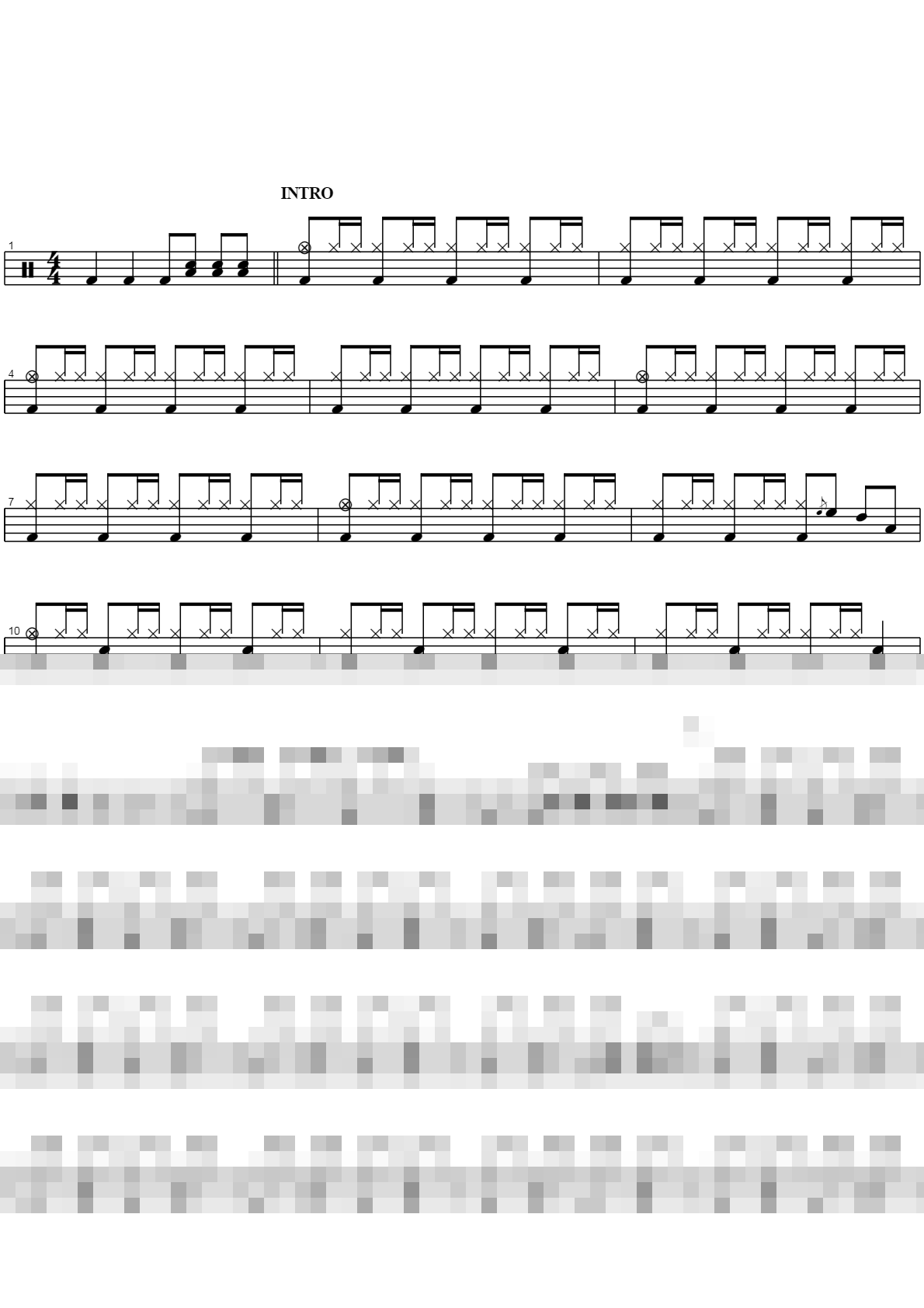 여정 Sheet Music Preview