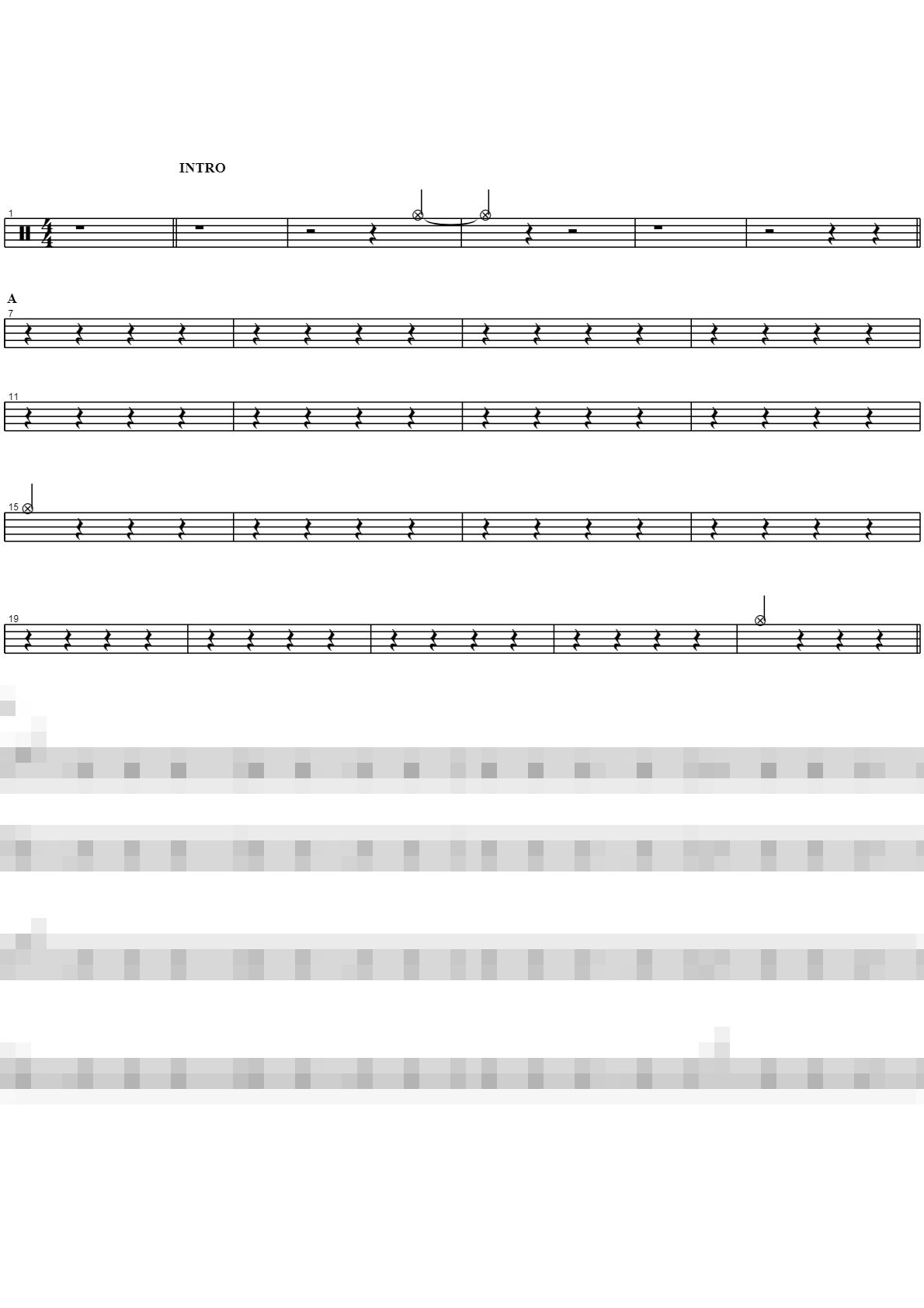가질 수 없는 너 Sheet Music Preview