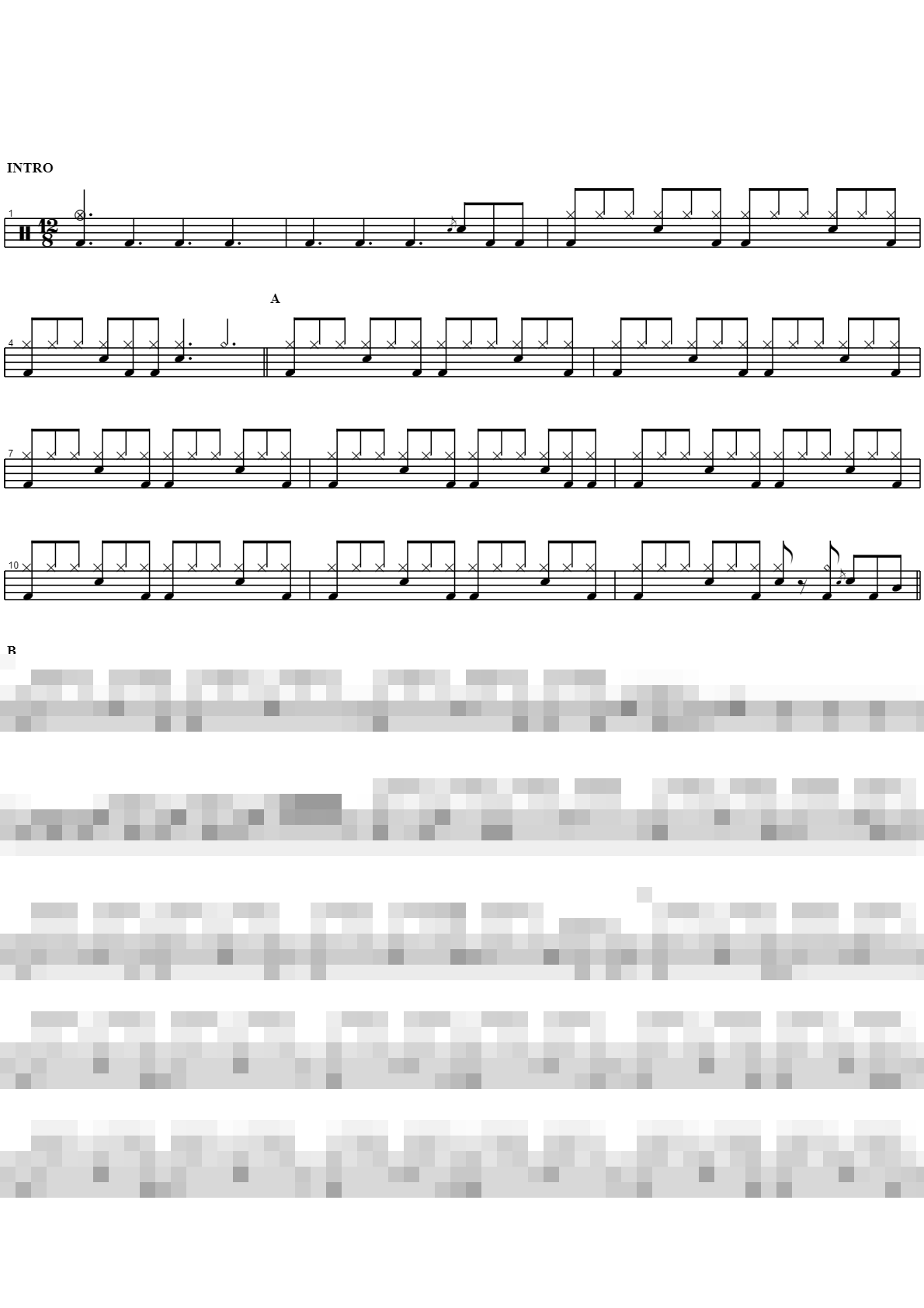 루씰 Sheet Music Preview