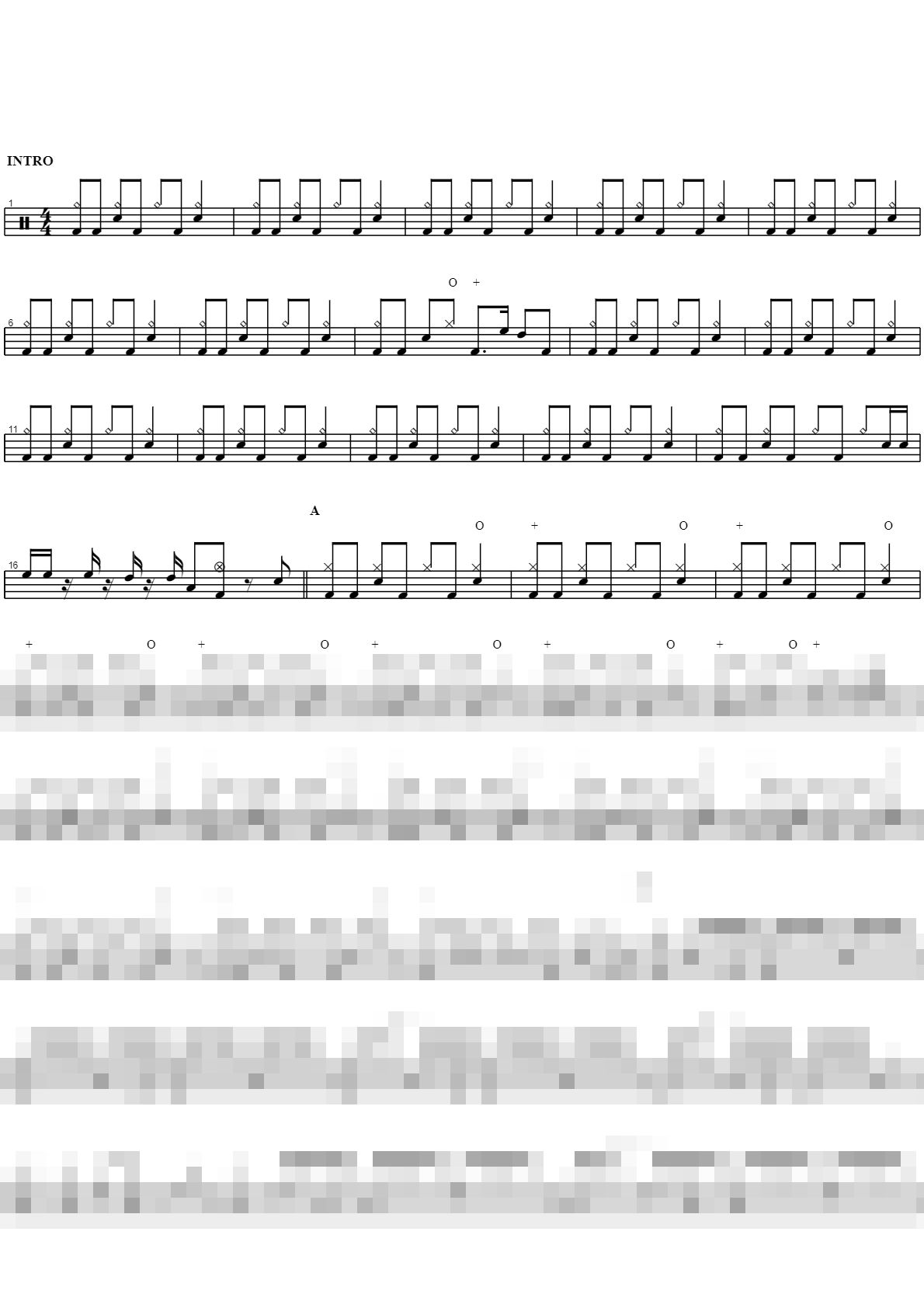 숨바꼭질 Sheet Music Preview