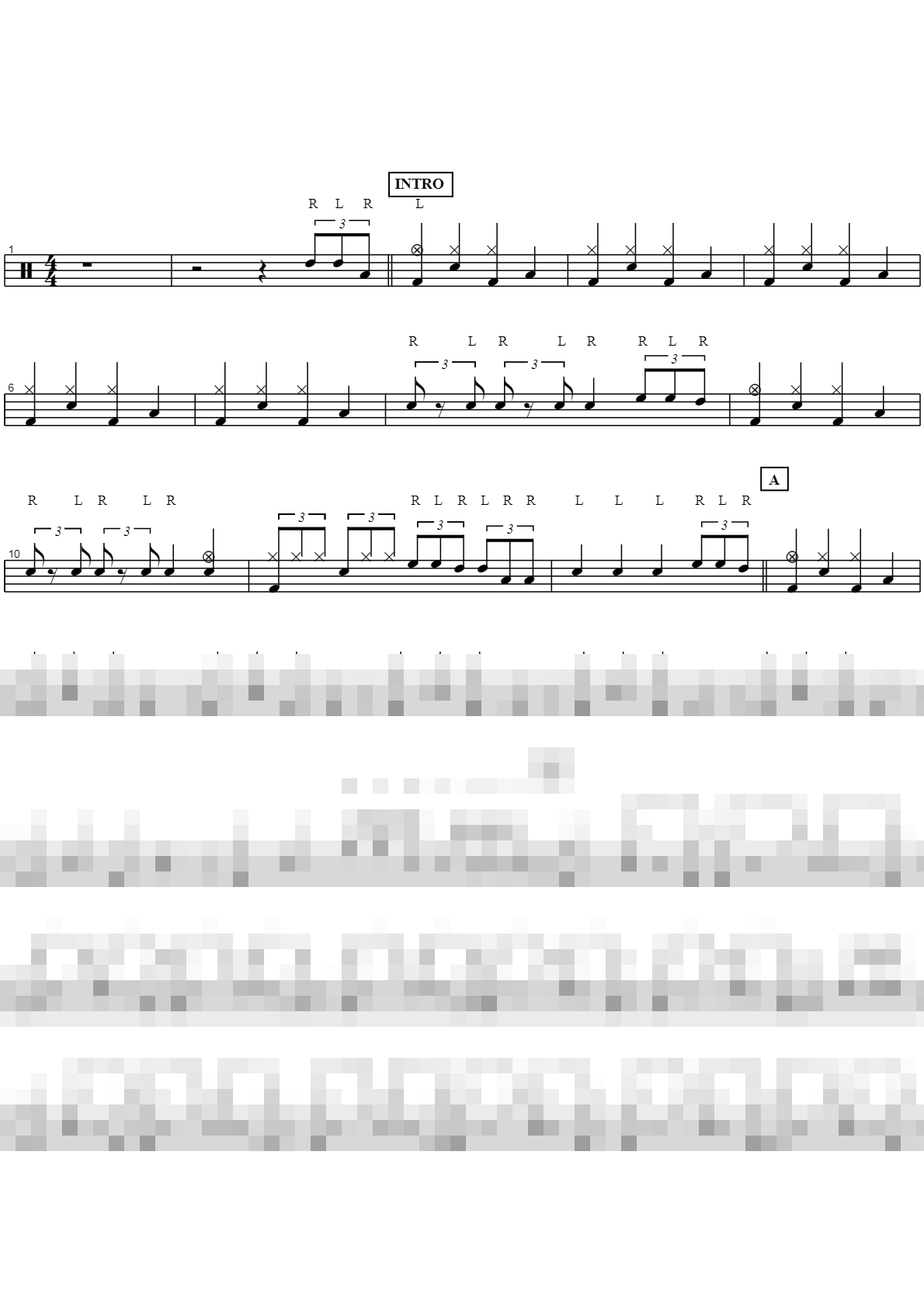사랑의 이름표 Sheet Music Preview