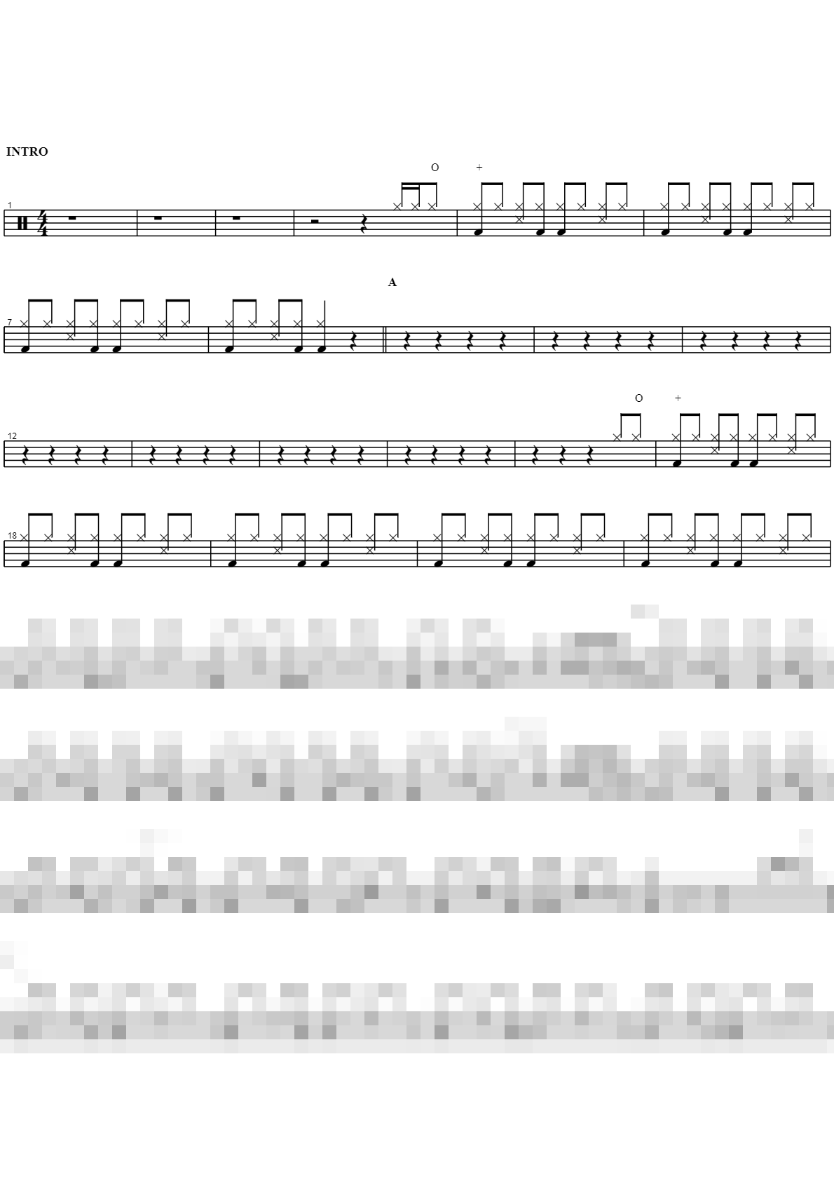 당신은 모르실거야 Sheet Music Preview