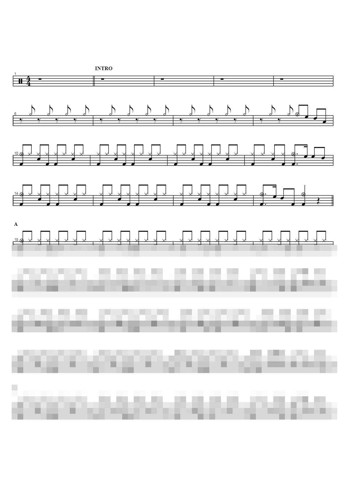 산다는 건 (Cheer Up) Sheet Music Preview