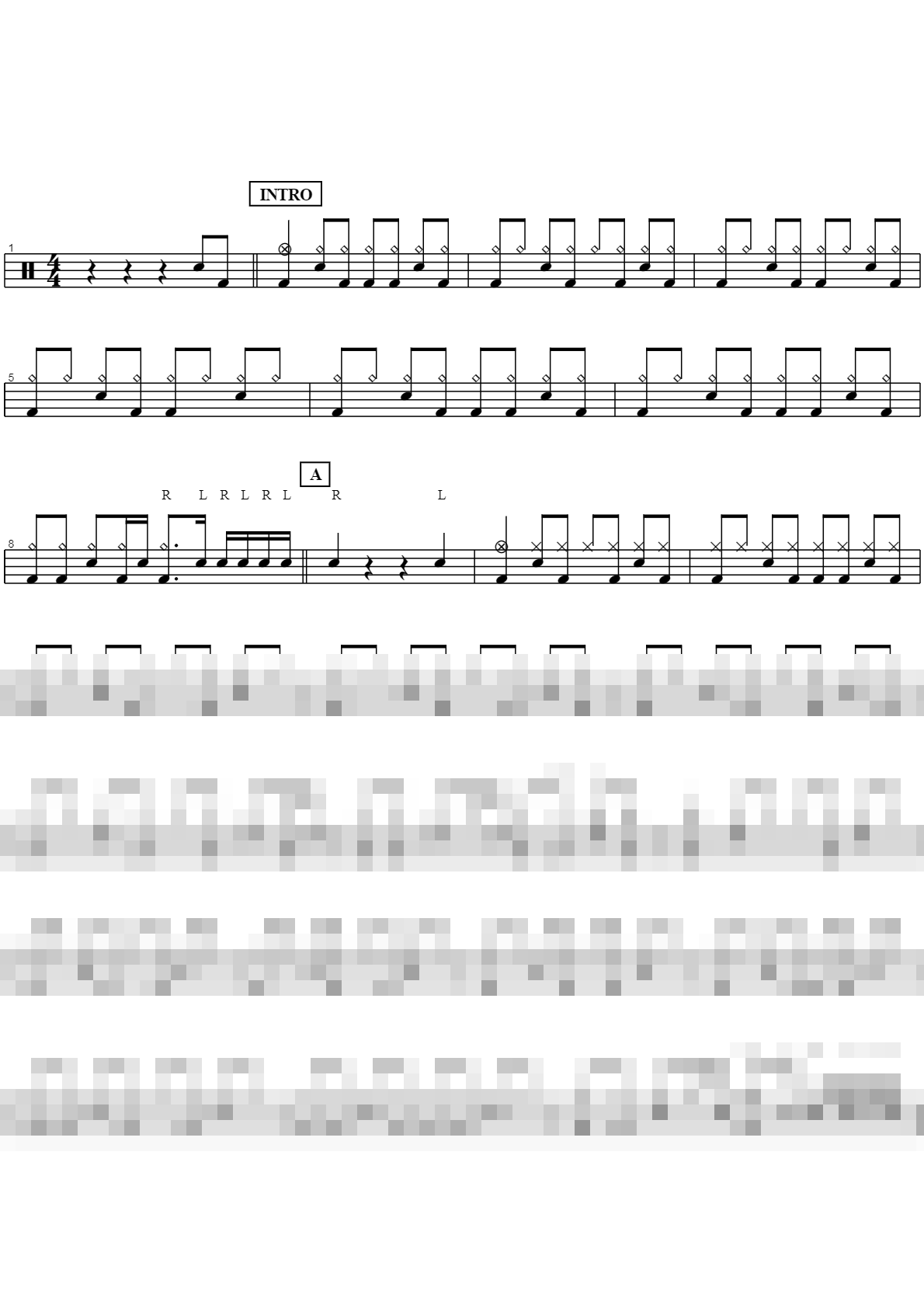 초원의 빛 Sheet Music Preview