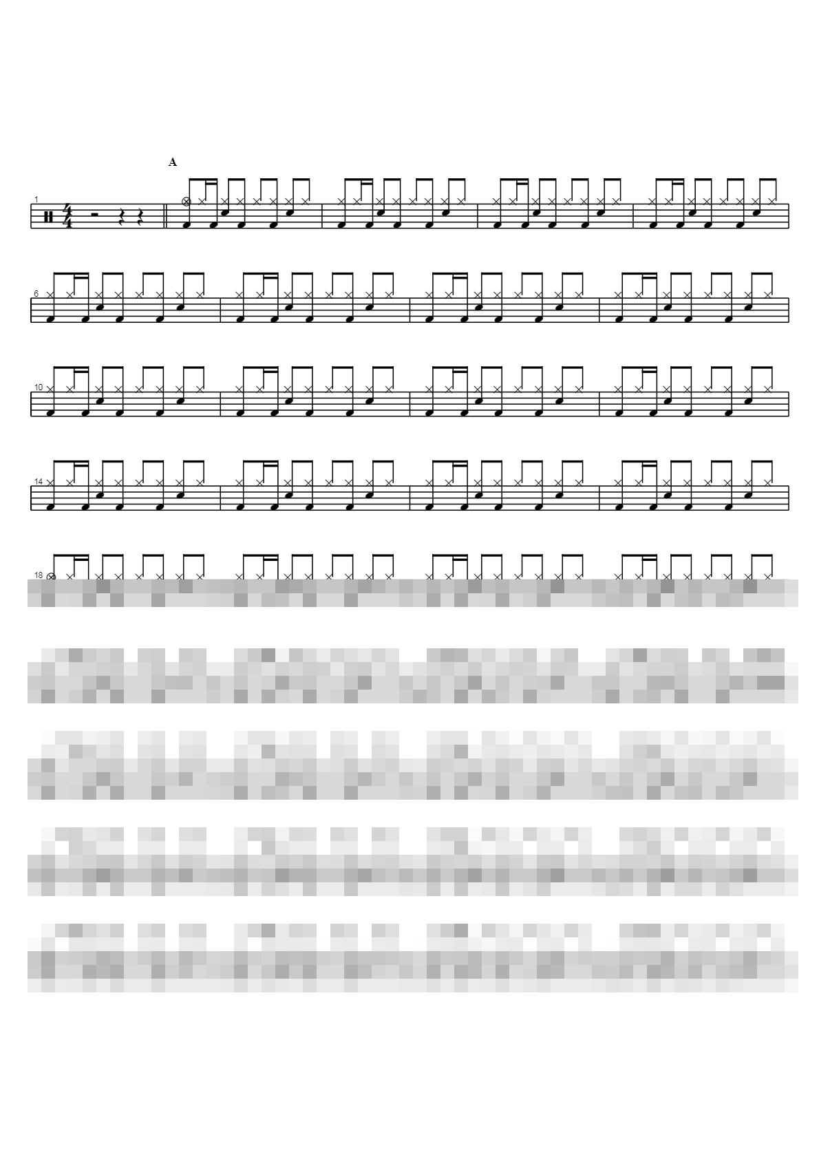 예비역 Sheet Music Preview