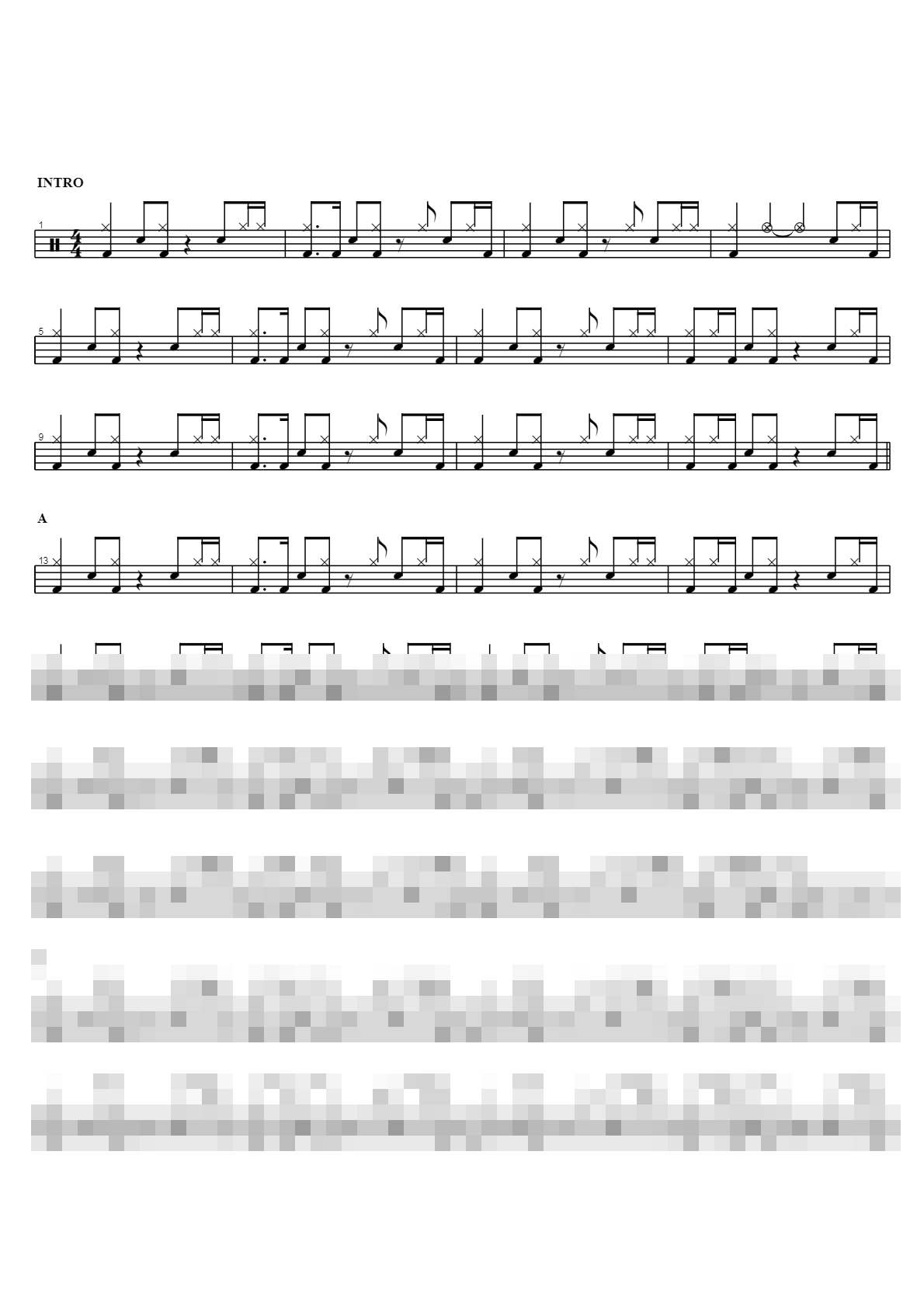 죽일 놈 Sheet Music Preview