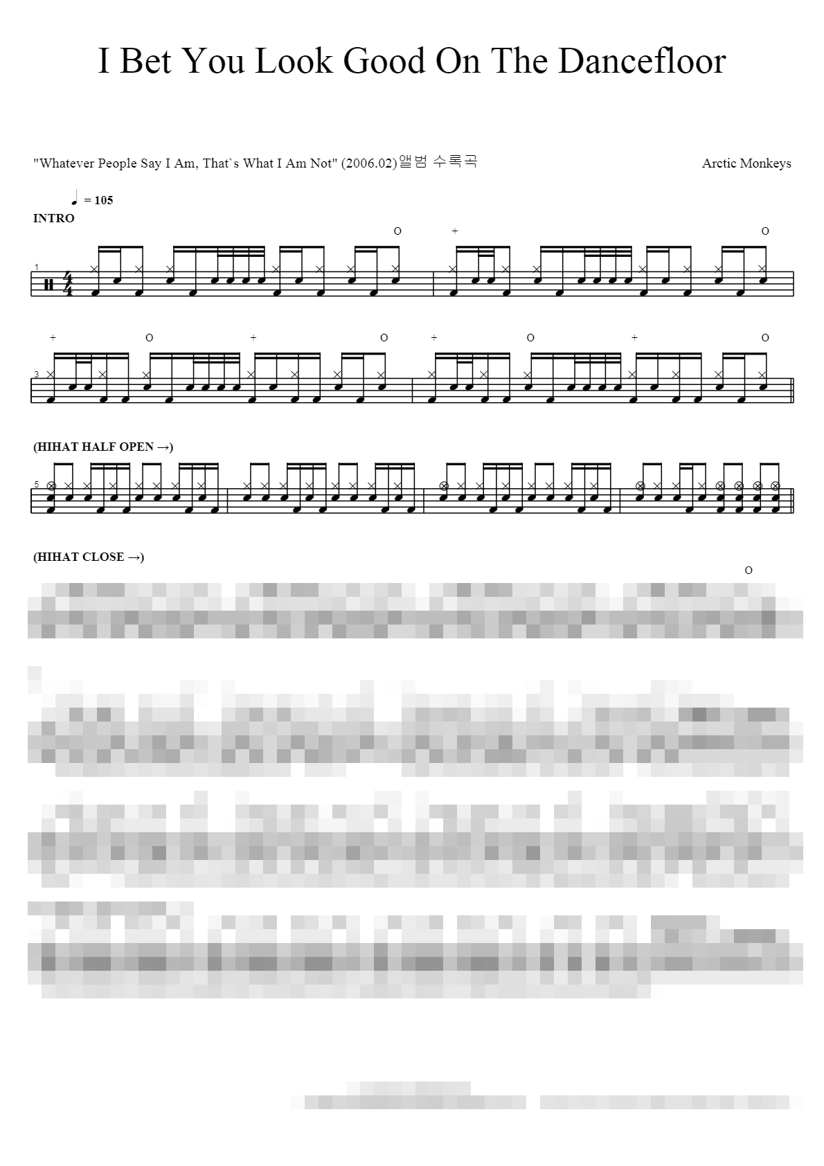 I Bet You Look Sheet Music Preview