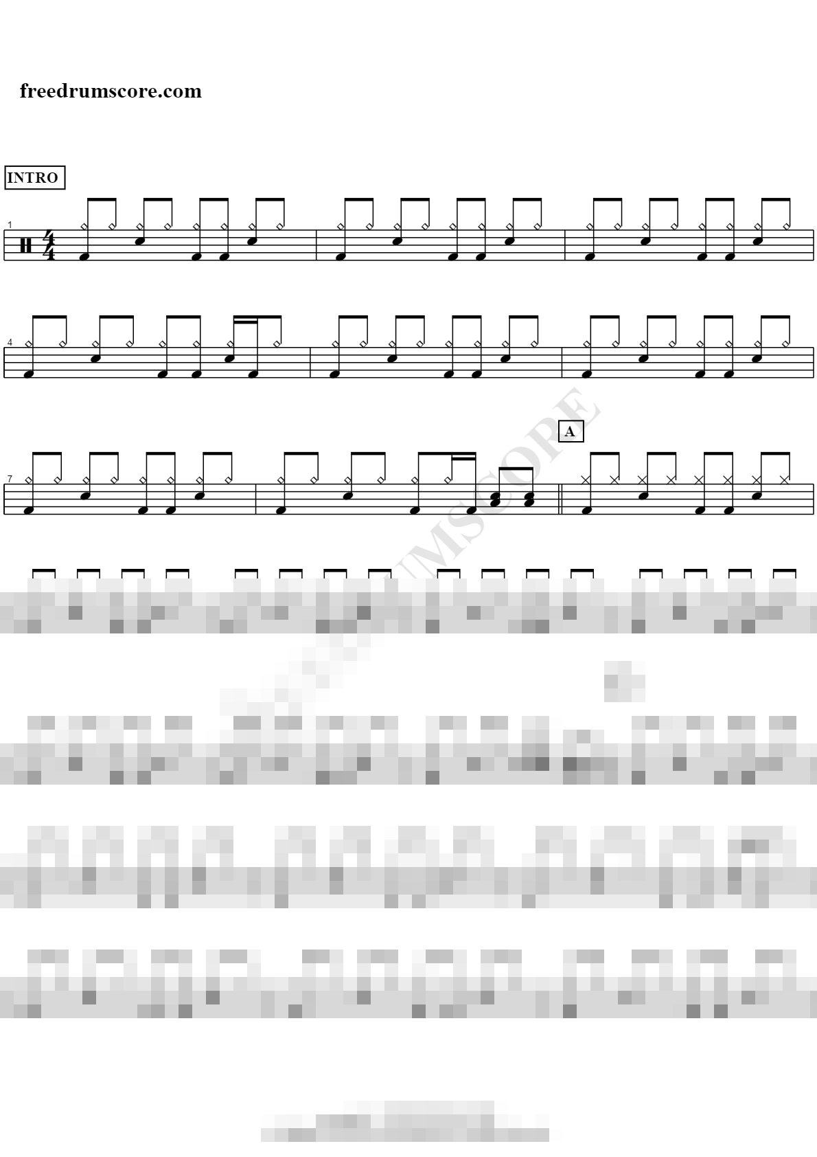 One Day Sheet Music Preview