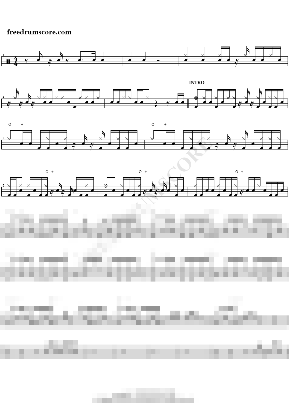 Everyday hero Sheet Music Preview