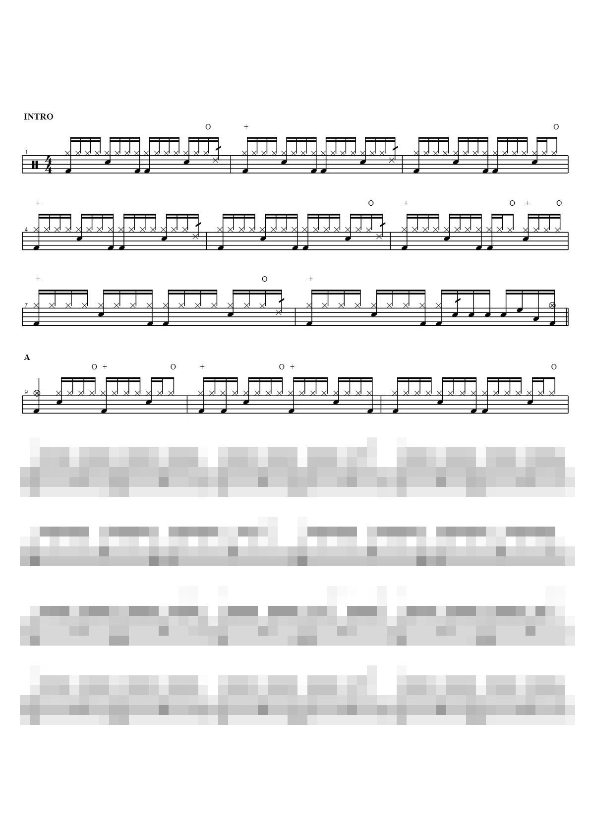 기억 Sheet Music Preview