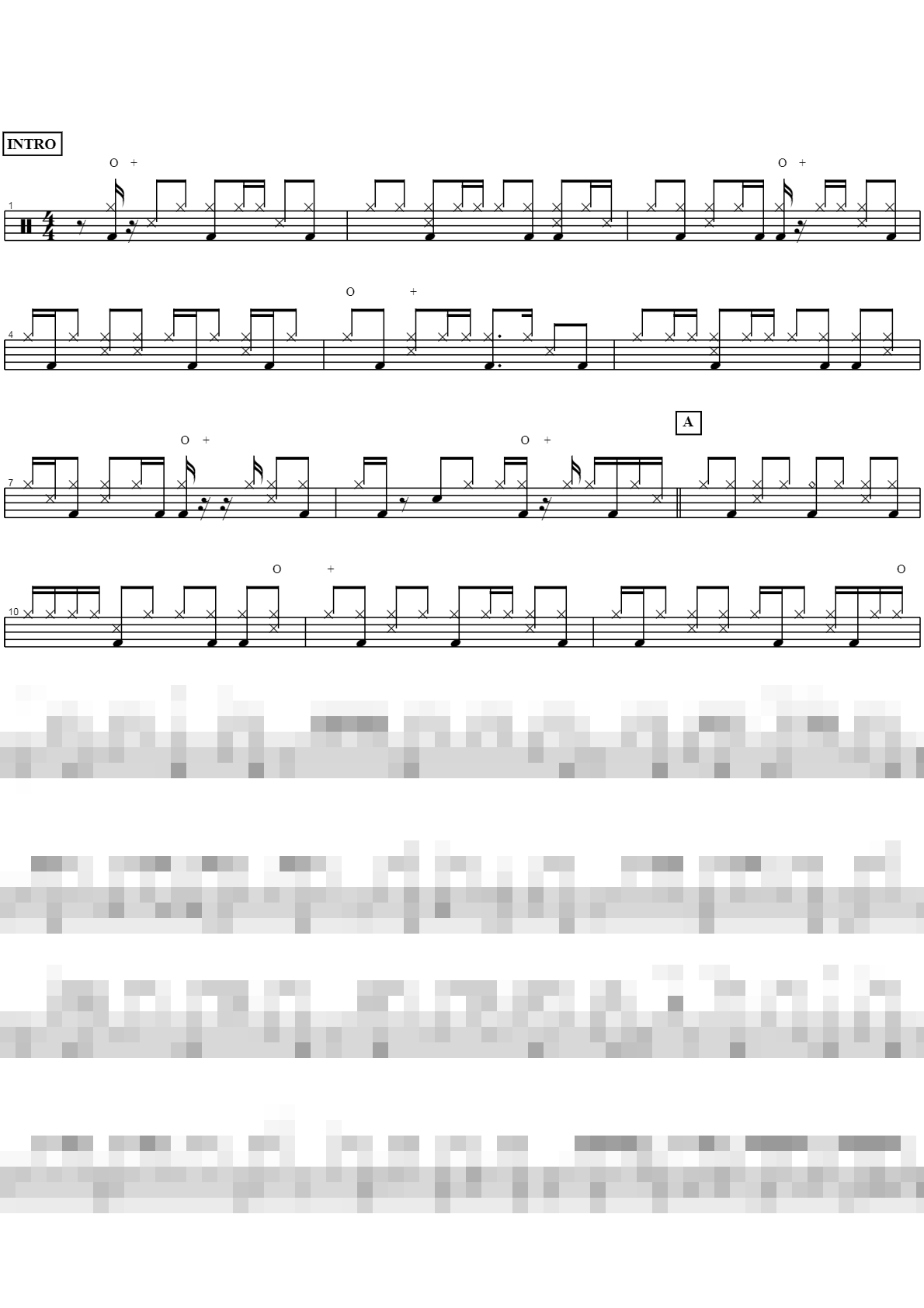 jazz crime Sheet Music Preview