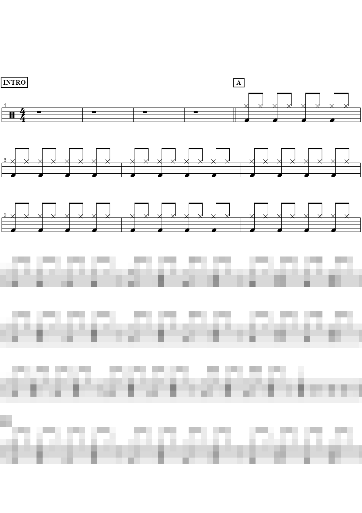 Stronger (What Doesn't Kill You) Sheet Music Preview