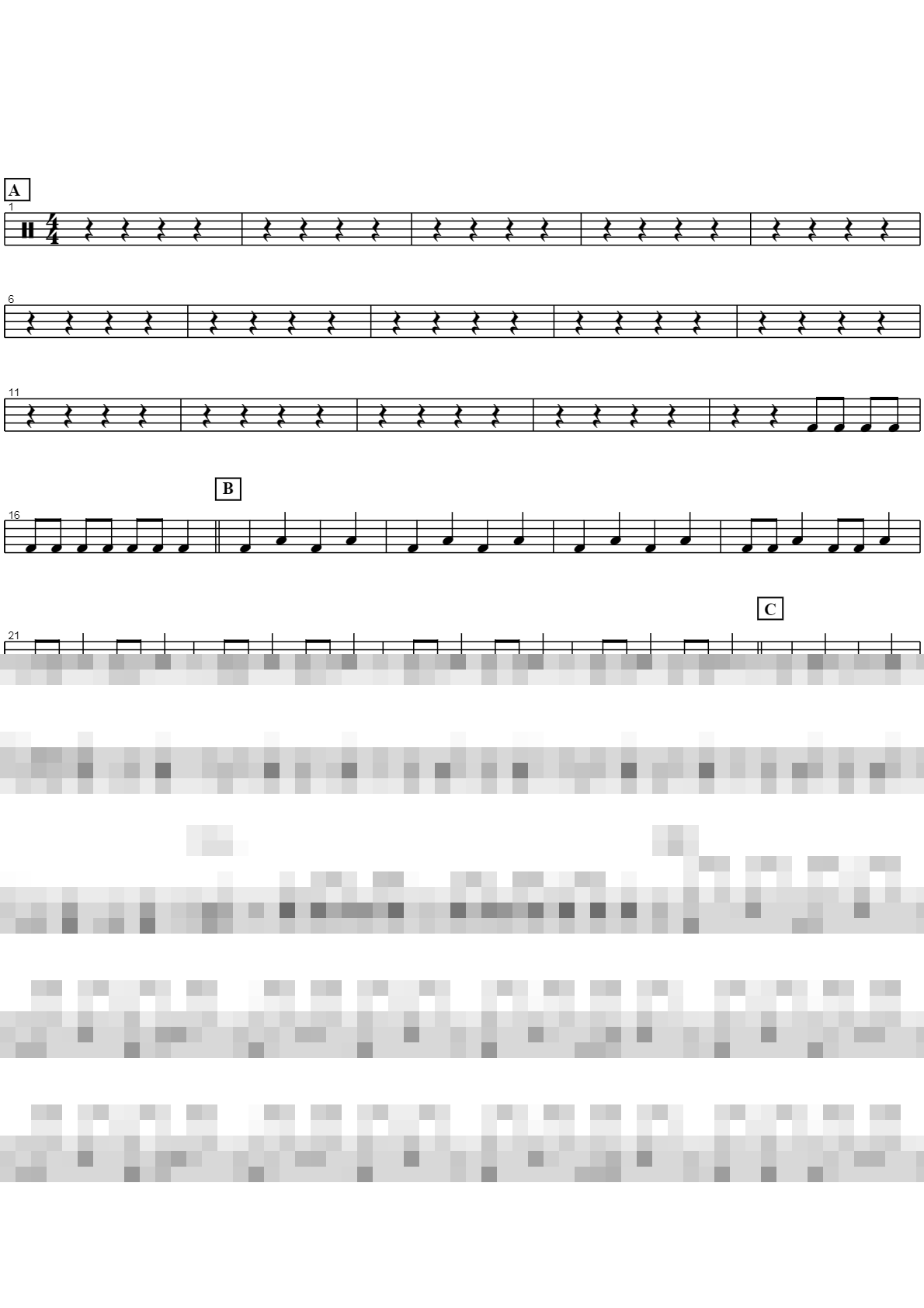 blessed be your name Sheet Music Preview