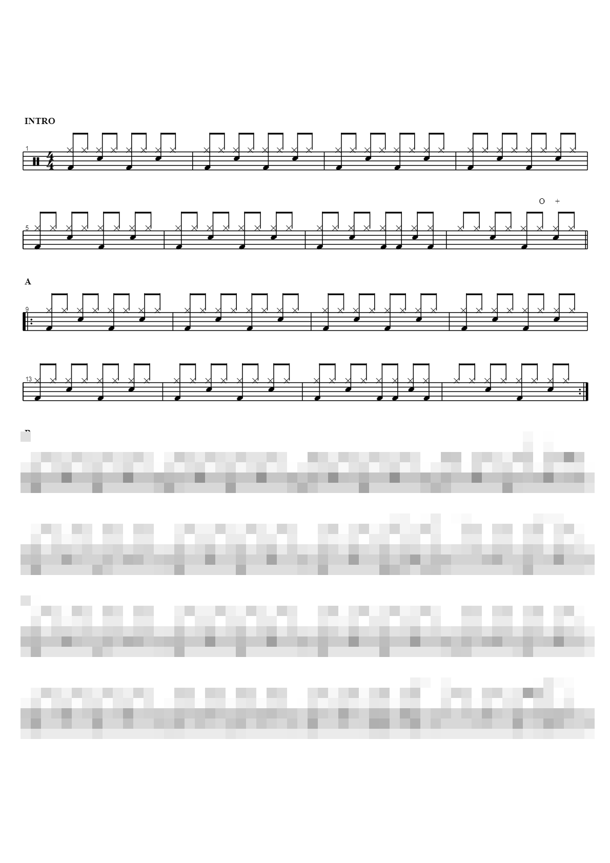 I'm Not The Only One Sheet Music Preview