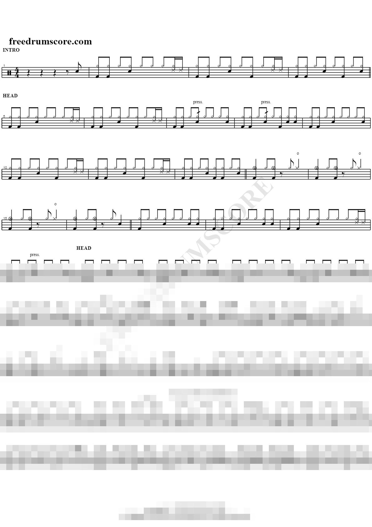 cantaloupe island Sheet Music Preview