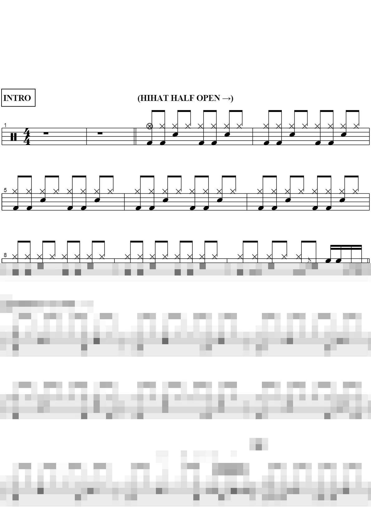 crazy Sheet Music Preview