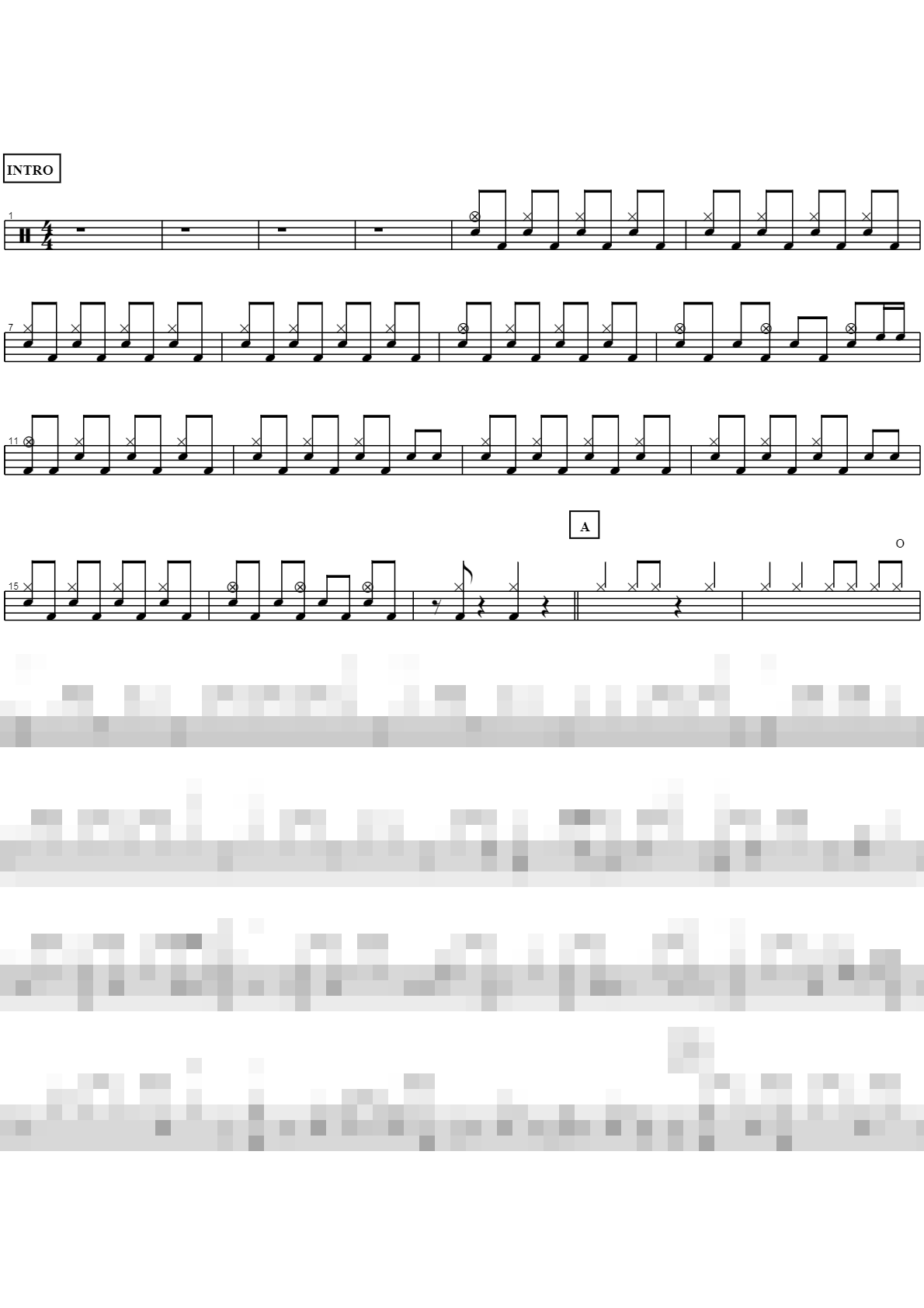 천국은 마치 Sheet Music Preview