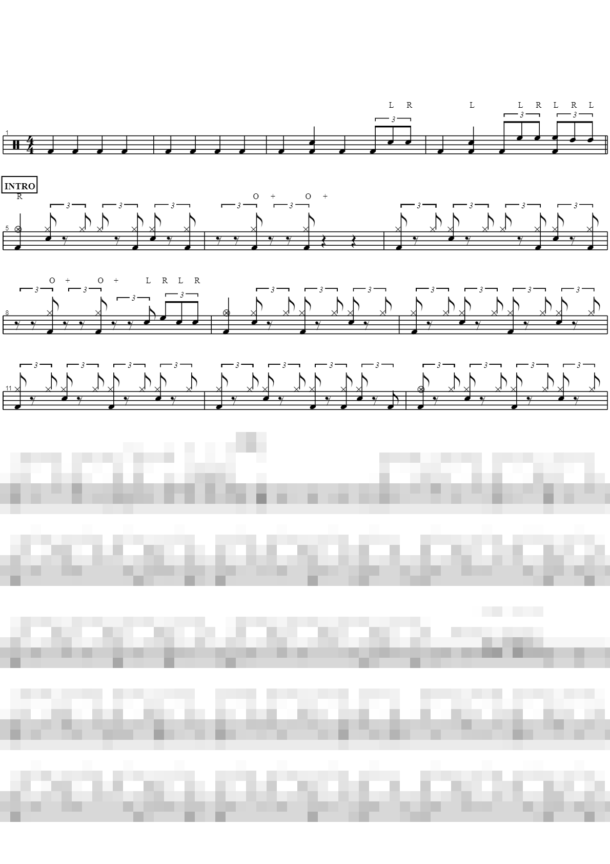 카스바의 여인 Sheet Music Preview