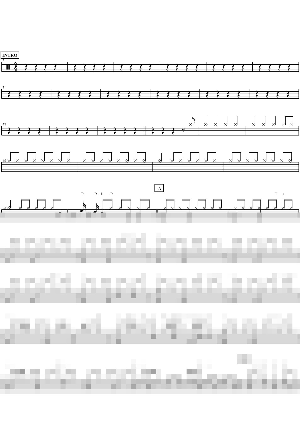 나의 삶의 축복 되신 예수 Sheet Music Preview
