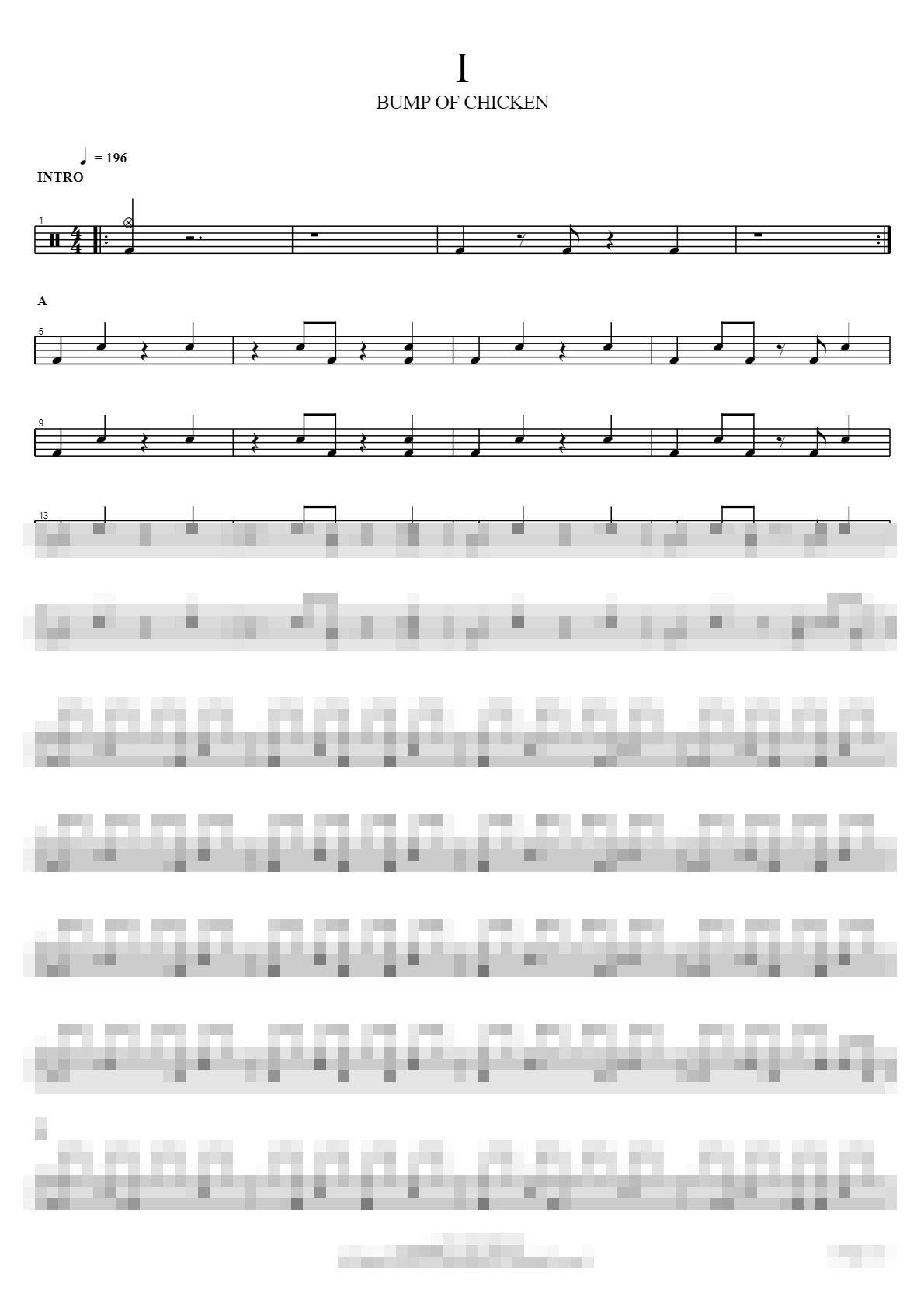 I Sheet Music Preview