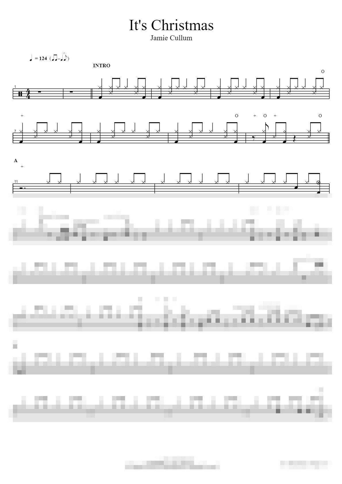 It's Christmas Sheet Music Preview