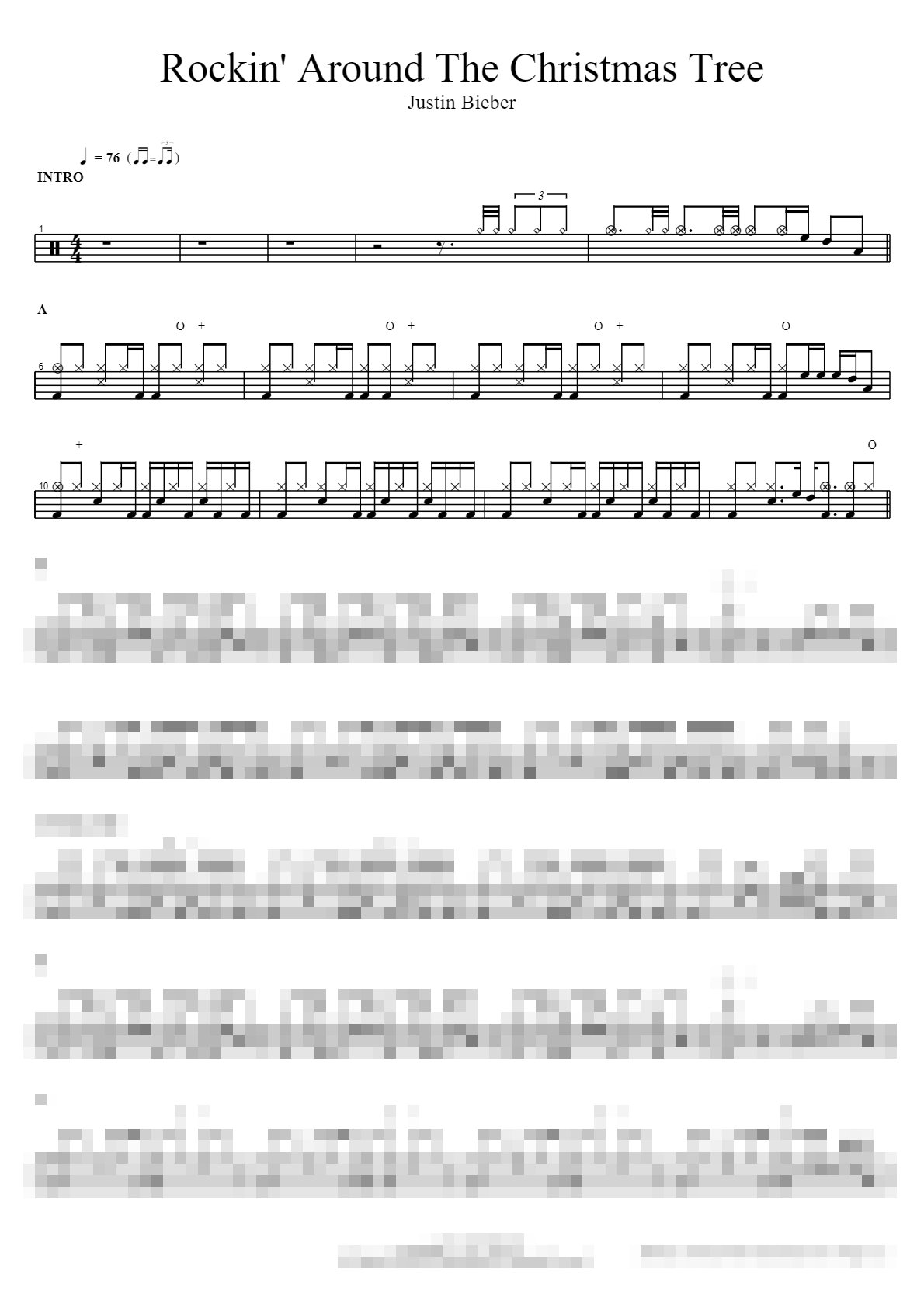 Rockin' Around The Christmas Tree Sheet Music Preview