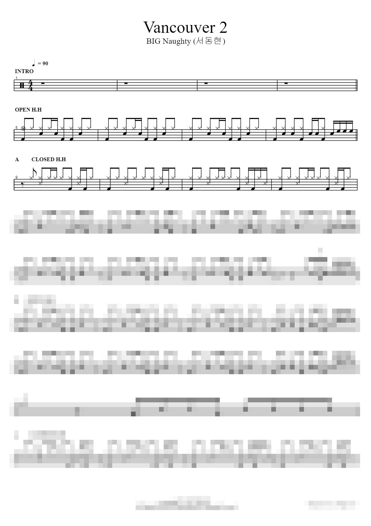 Vancouver 2 Sheet Music Preview