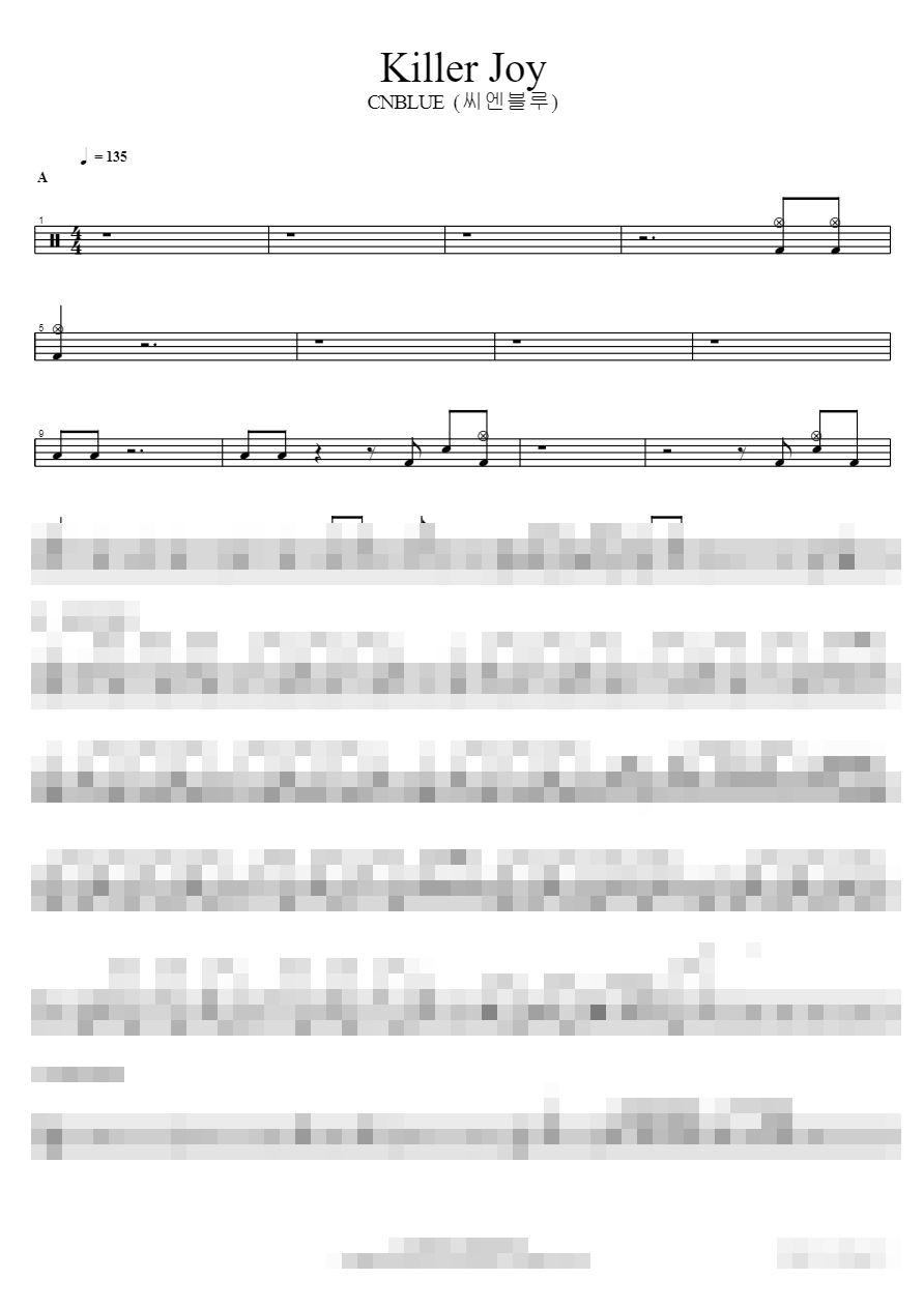 Killer Joy Sheet Music Preview