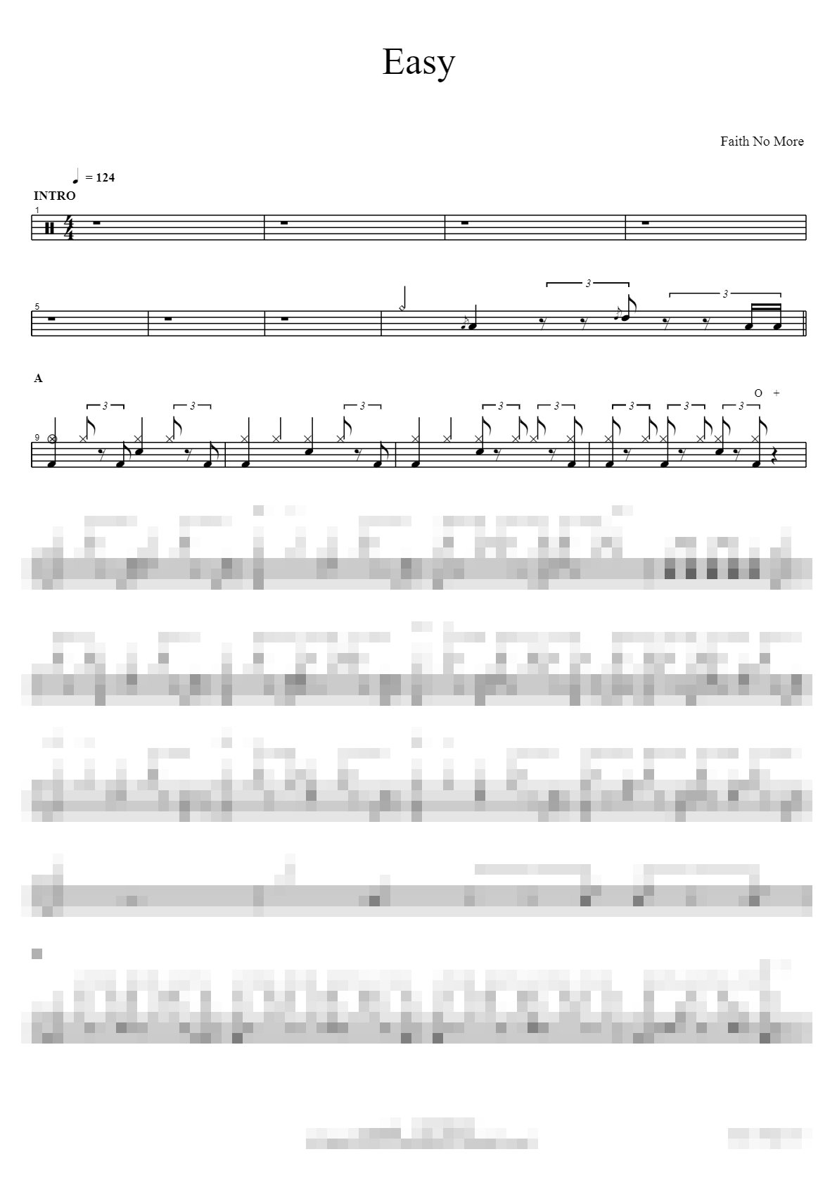 Easy Sheet Music Preview
