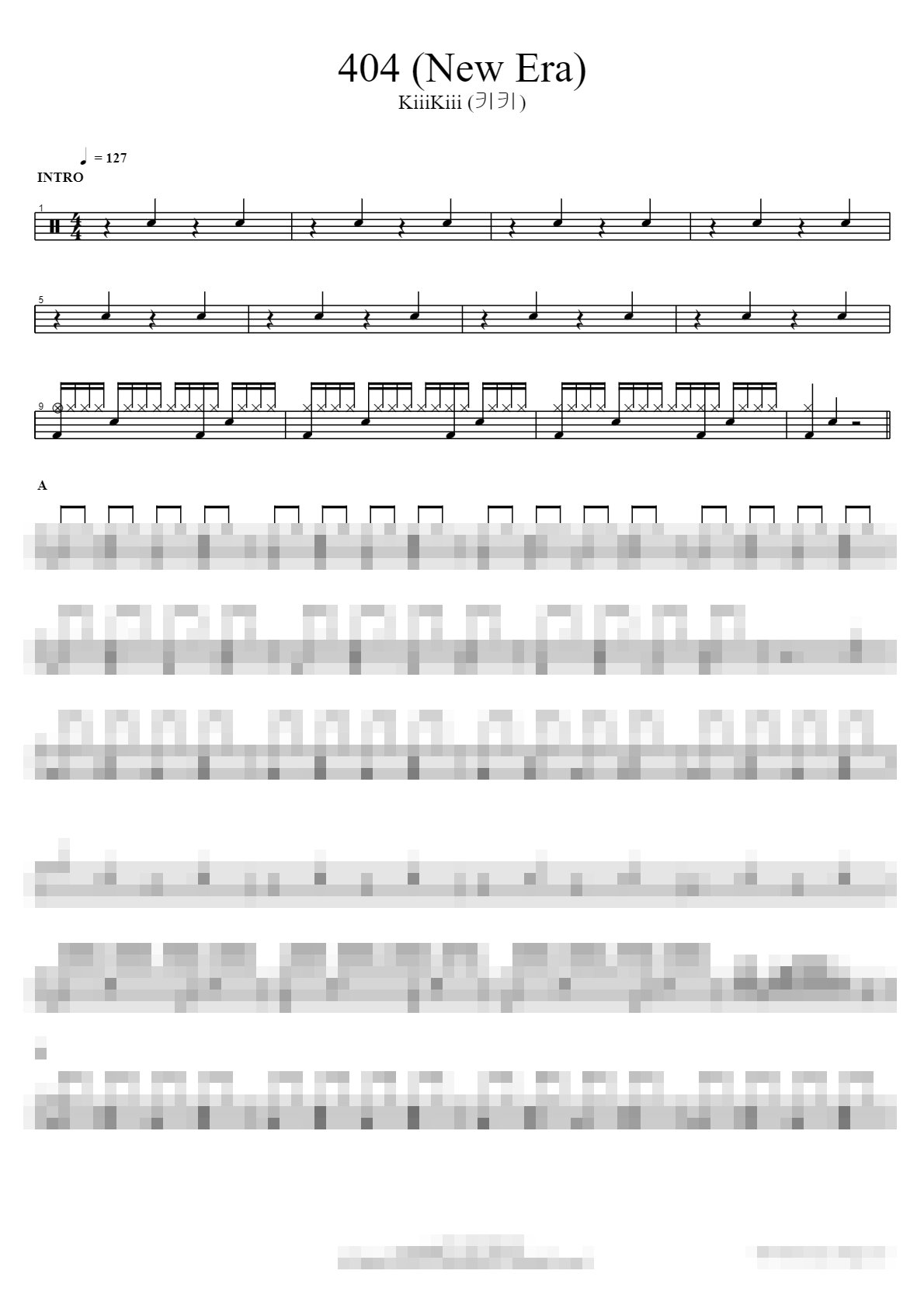 404 (New Era) Sheet Music Preview