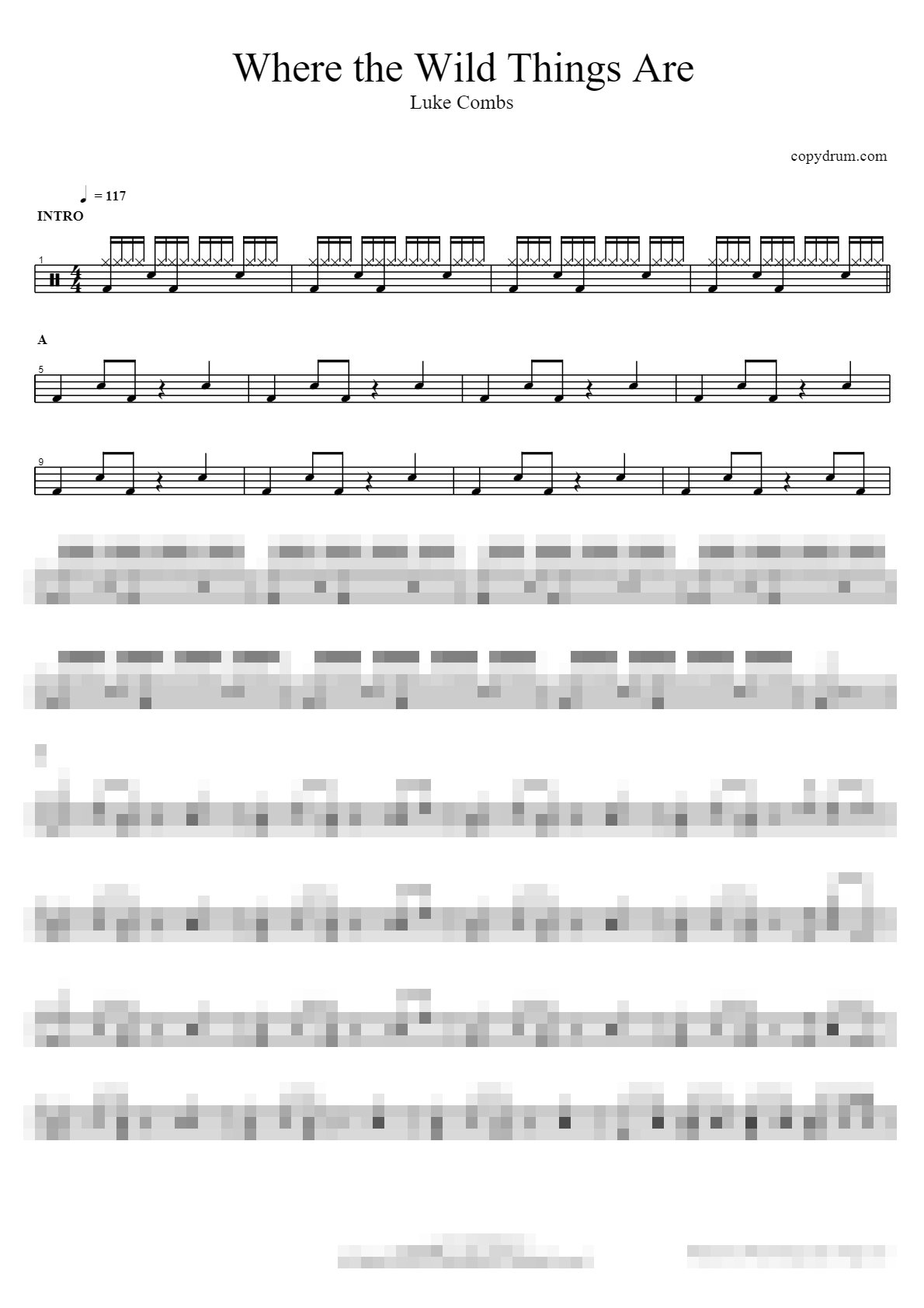 Where the Wild Things Are Sheet Music Preview
