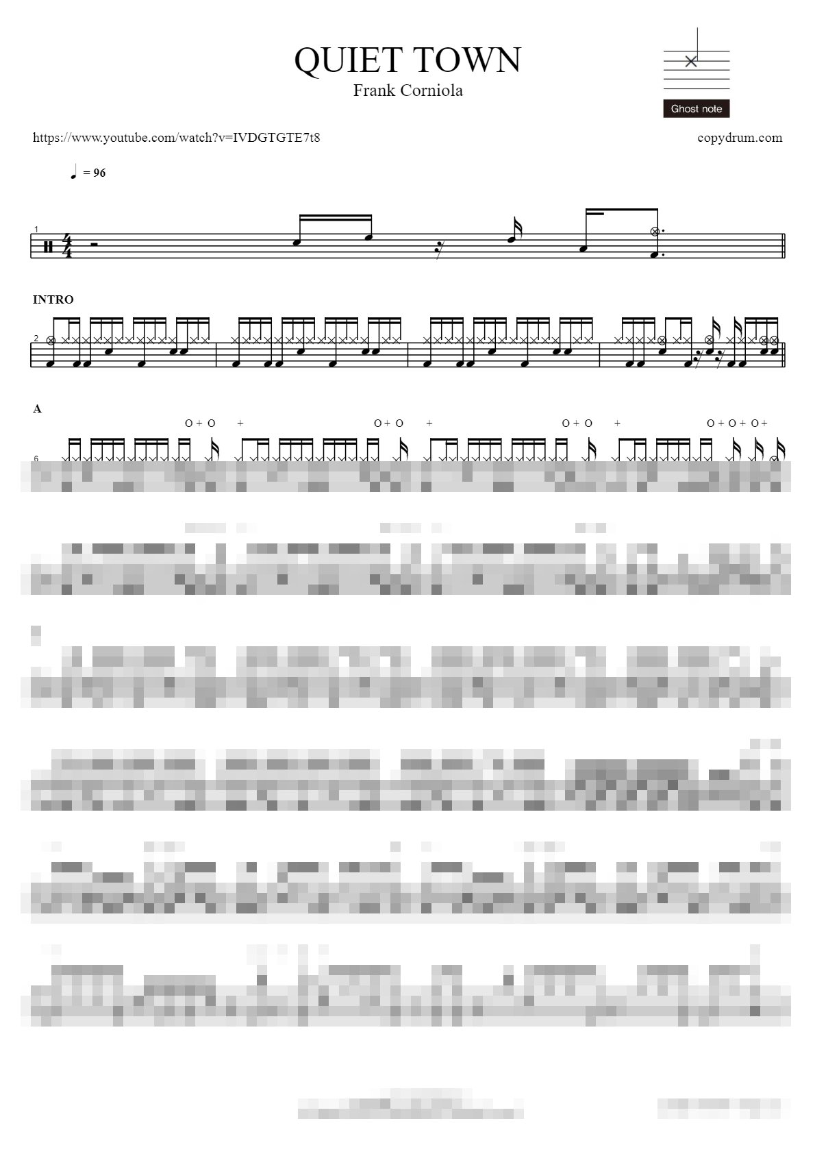 Quiet Town Sheet Music Preview
