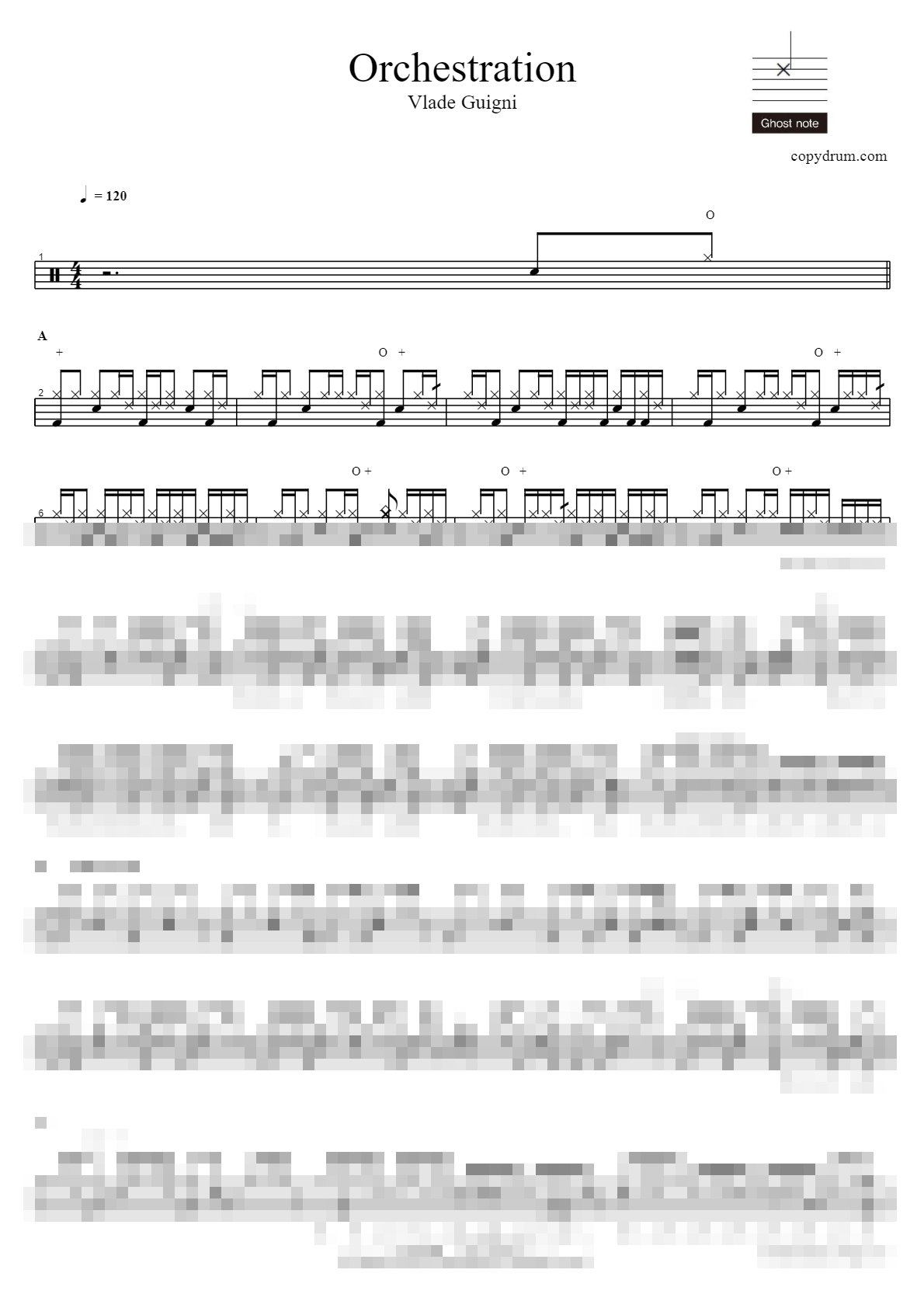 Orchestration Sheet Music Preview