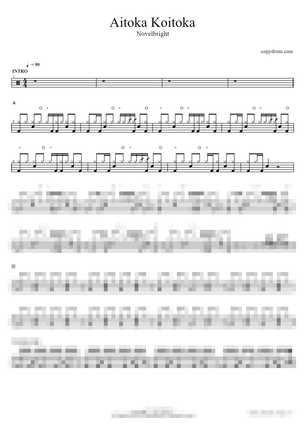 Aitoka Koitoka Sheet Music Preview