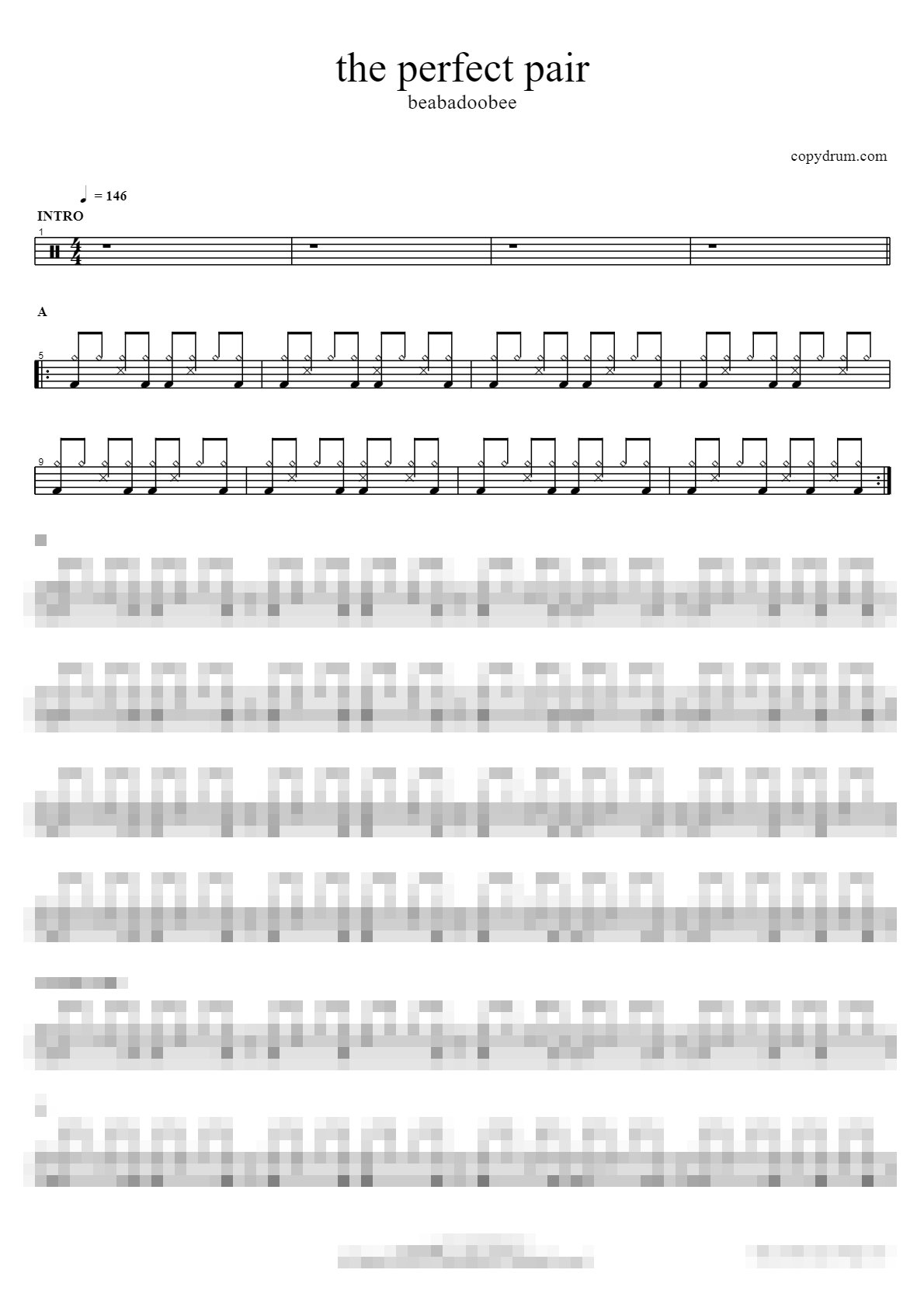 the perfect pair Sheet Music Preview